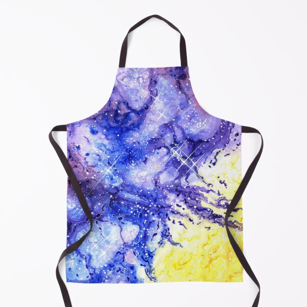 Item preview, Cosmic artwork - 'Viola II' - Acrylic on paper designed and sold by Handmaiduns.