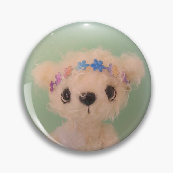 Item preview, Hand made collectable teddy bear from Teddy Bear Orphans - Gauri, meaning white. designed and sold by Teddy Bear Orphans .