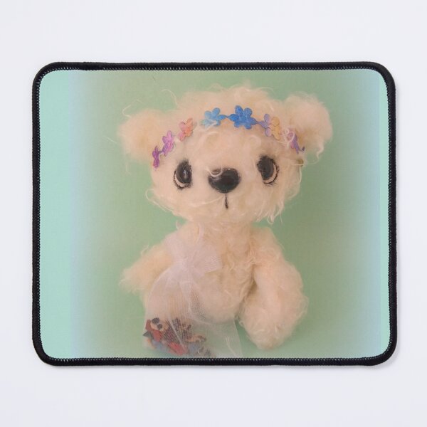Item preview, Hand made collectable teddy bear from Teddy Bear Orphans - Gauri, meaning white. designed and sold by Teddy Bear Orphans .