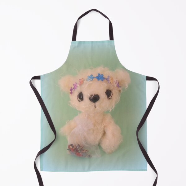 Item preview, Hand made collectable teddy bear from Teddy Bear Orphans - Gauri, meaning white. designed and sold by Teddy Bear Orphans .