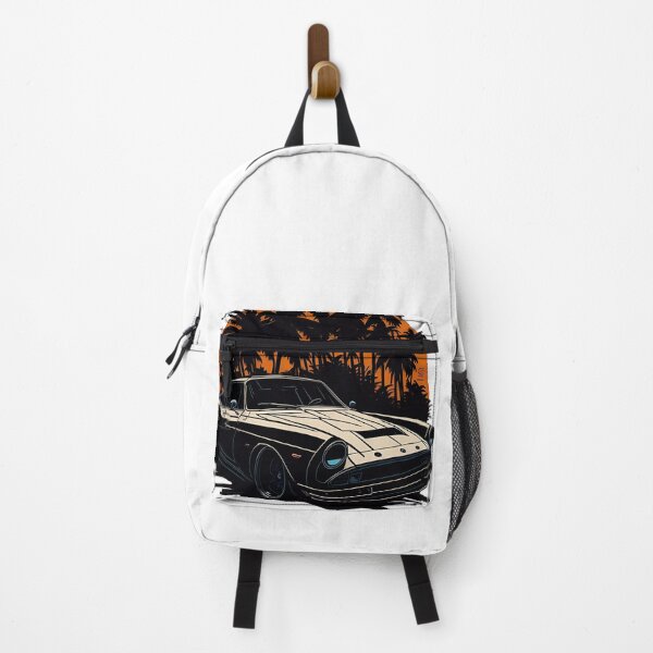 Item preview, Sleek Black Car at Sunset - Retro Vector Design designed and sold by AndyNgn.