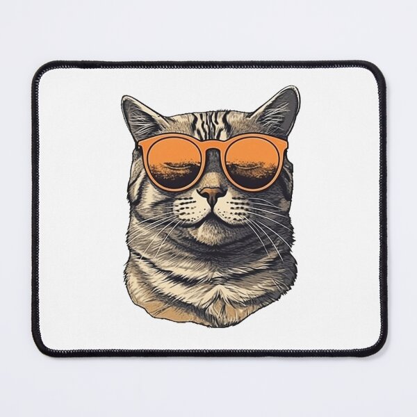 Item preview, Cool cat wearing sunglasses designed and sold by ArtifiedDigital.