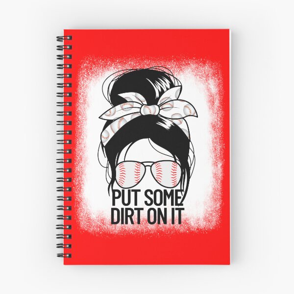 Item preview, Put Some Dirt On It Messy Bun Women's Mom Baseball Gear designed and sold by DynamicDesign.