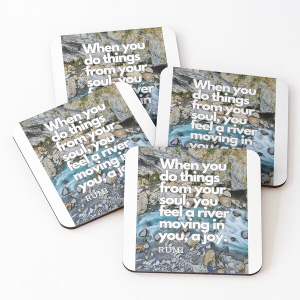 Item preview, Rumi Inspirational Quote  designed and sold by ThoughtfulPrint.