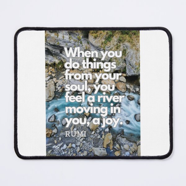 Item preview, Rumi Inspirational Quote designed and sold by ThoughtfulPrint.