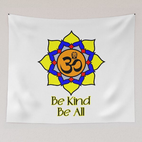 Item preview, 'Be Kind, Be All' Buddhist Designs - Karma Collection designed and sold by Ridiculam Toga.