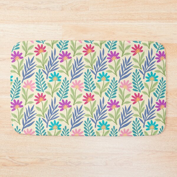 Item preview, Spring Flower and Leaf Pattern Yellow designed and sold by AlwaysBeColoring.