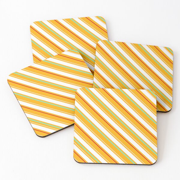 Item preview, Orange Regimental Stripe designed and sold by PatternTitan.