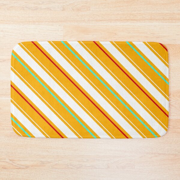 Item preview, Orange Regimental Stripe designed and sold by PatternTitan.