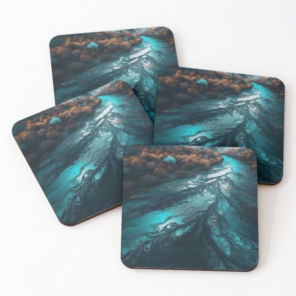 Item preview, River paint landscape. designed and sold by LJaco.