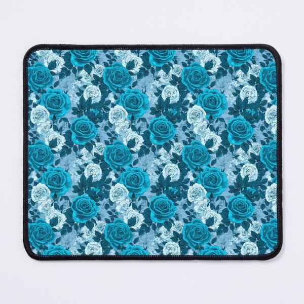 Item preview, Blue and White Roses Pattern designed and sold by CinEmmaDesign.