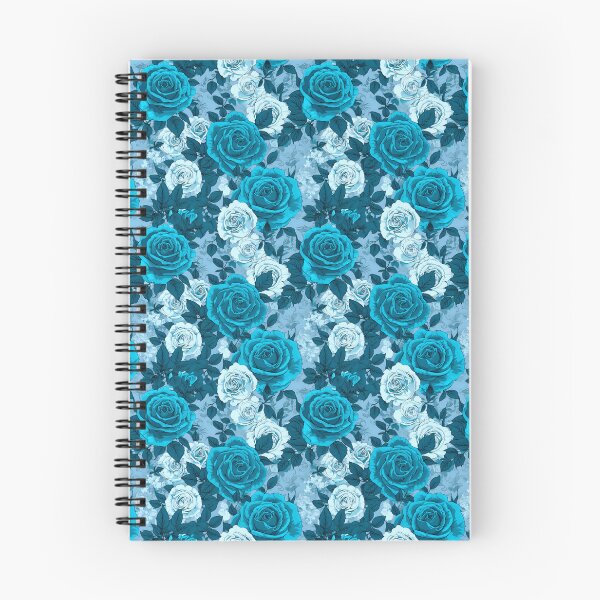 Item preview, Blue and White Roses Pattern designed and sold by CinEmmaDesign.