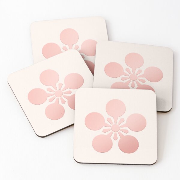 Item preview, Rose Gold Kaga Umebachi Kamon designed and sold by Takeda-art.