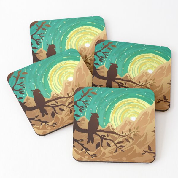 Item preview, Colorful sunny parrot landscape designed and sold by Art-Ilustration.