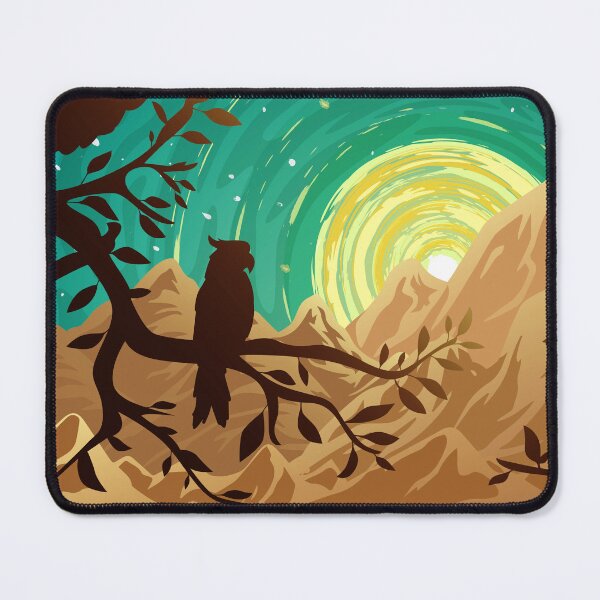 Item preview, Colorful sunny parrot landscape designed and sold by Art-Ilustration.