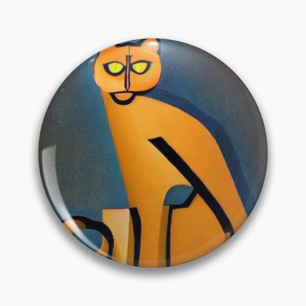 Item preview, Cubist Cat No. 2 designed and sold by kissuquick.