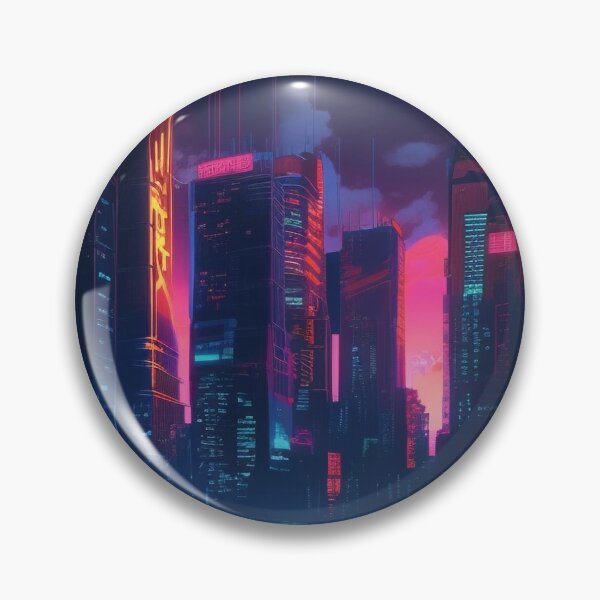 Item preview, Neon Metropolis: A Cyberpunk Home designed and sold by ArcStormDesigns.