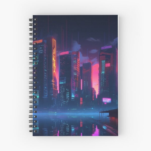 Item preview, Neon Metropolis: A Cyberpunk Home designed and sold by ArcStormDesigns.