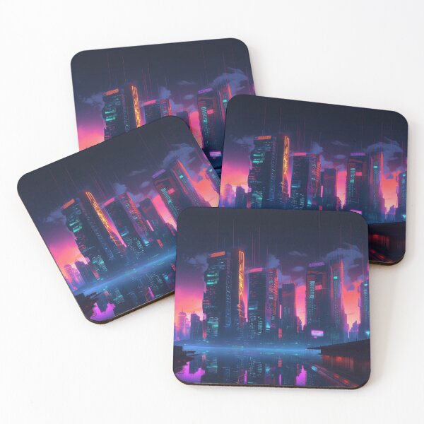 Item preview, Neon Metropolis: A Cyberpunk Home designed and sold by ArcStormDesigns.
