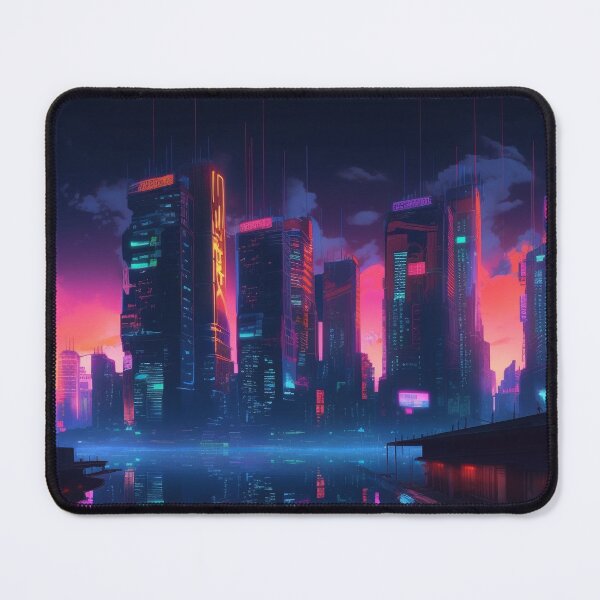 Item preview, Neon Metropolis: A Cyberpunk Home designed and sold by ArcStormDesigns.