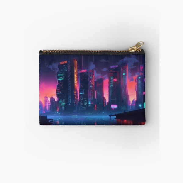 Item preview, Neon Metropolis: A Cyberpunk Home designed and sold by ArcStormDesigns.