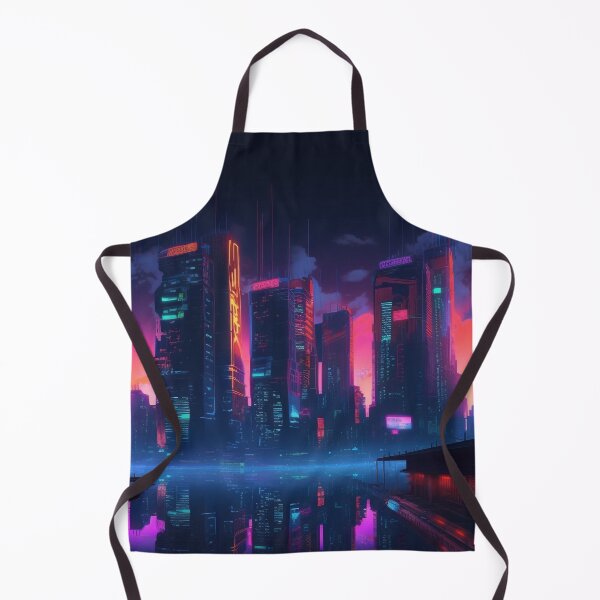 Item preview, Neon Metropolis: A Cyberpunk Home designed and sold by ArcStormDesigns.