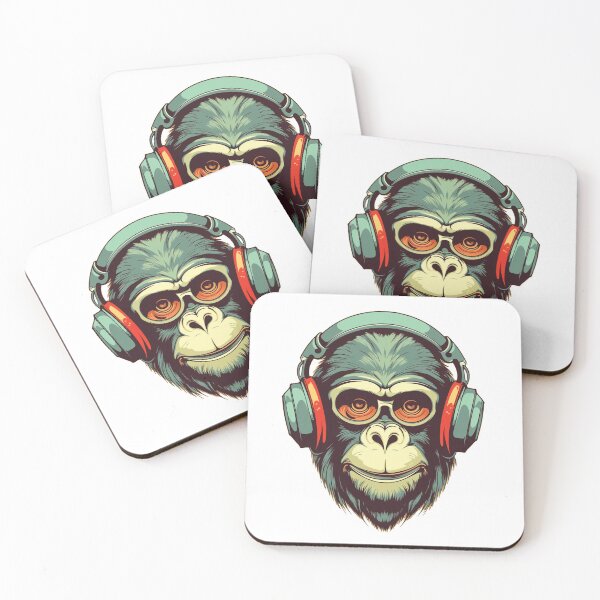 Item preview, DJ Funky Monkey | Funky Fingers designed and sold by PrettiGreene.