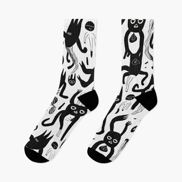 Item preview, Alien Creatures Doddle Black and White designed and sold by BeTheWorld.