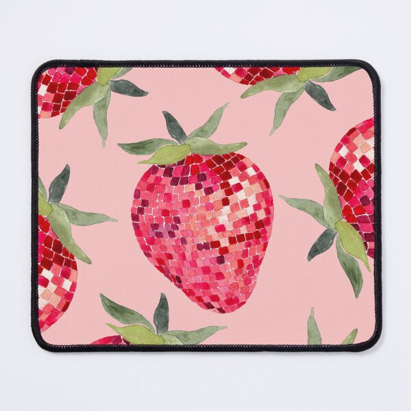 Item preview, Disco Ball Strawberry designed and sold by papierquarell.
