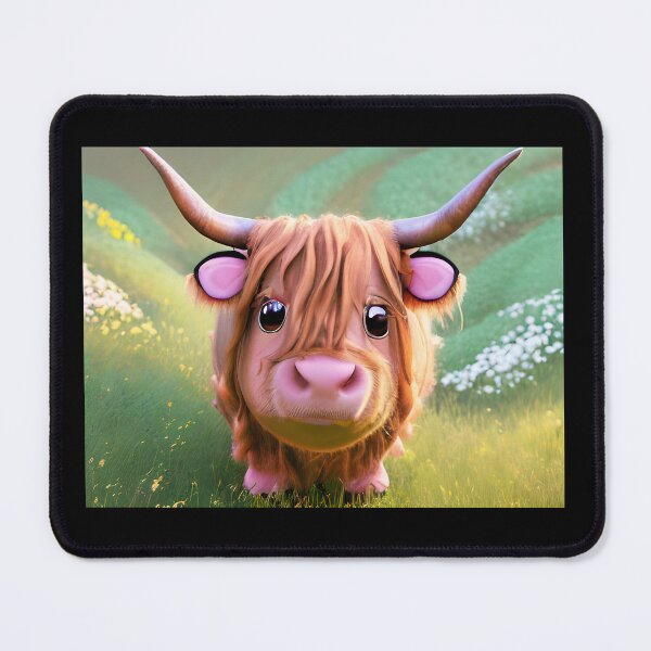 Item preview, Coco the Highland Cow designed and sold by Rotten-Prints.