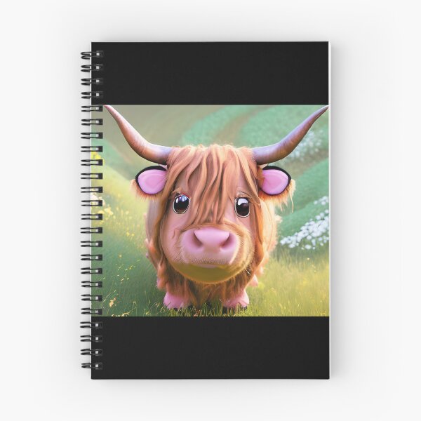 Item preview, Coco the Highland Cow designed and sold by Rotten-Prints.