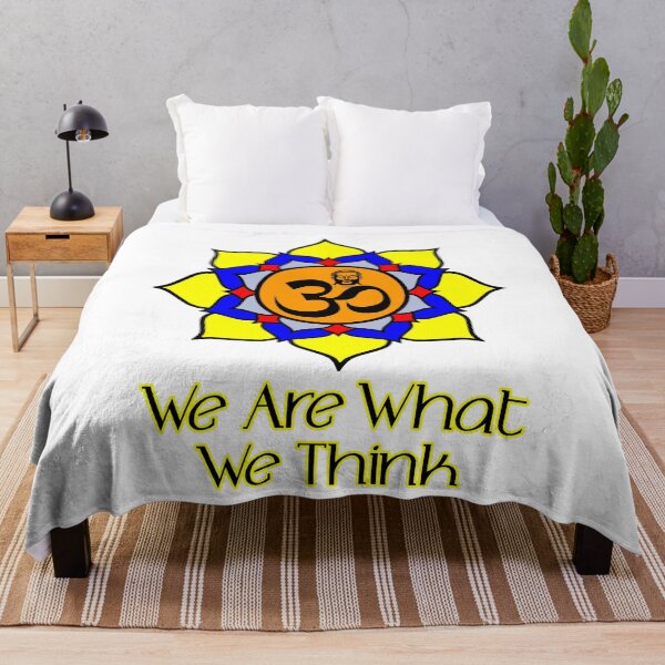 Item preview, 'We Are What We Think' Buddhist Designs - Karma Collection designed and sold by Ridiculam Toga.