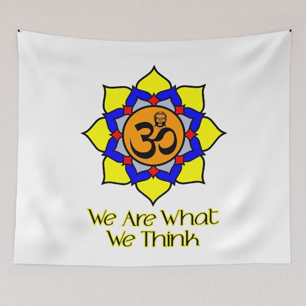 Item preview, 'We Are What We Think' Buddhist Designs - Karma Collection designed and sold by Ridiculam Toga.