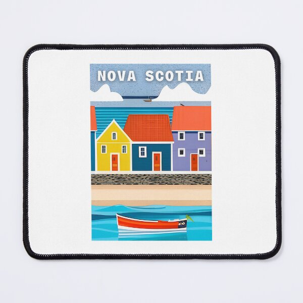 Item preview, Nova Scotia Illustrated Poster designed and sold by kbracey-meraki.