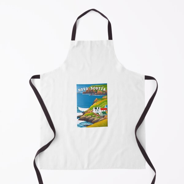 Item preview, Nova Scotia Coast Illustrated Poster designed and sold by kbracey-meraki.