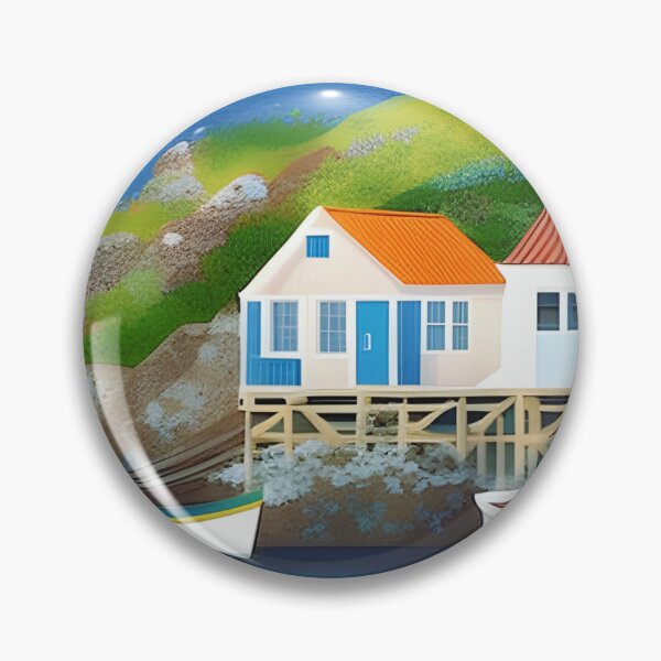 Item preview, Nova Scotia Coast Illustrated Poster designed and sold by kbracey-meraki.