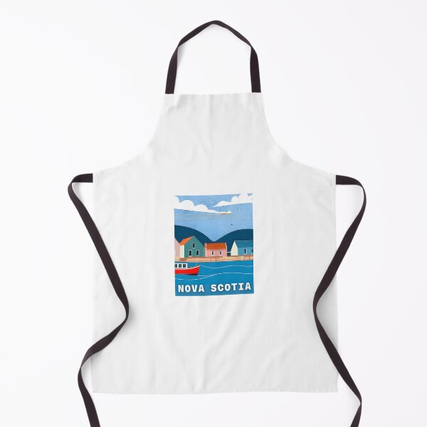 Item preview, Nova Scotia Coast Illustrated Poster designed and sold by kbracey-meraki.