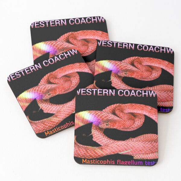 Item preview, Red Western Coachwhip Snake  designed and sold by StrangeFetish.