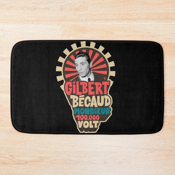 Item preview, Gilbert Bécaud - Monsieur 100,000 volts designed and sold by Boogosh.