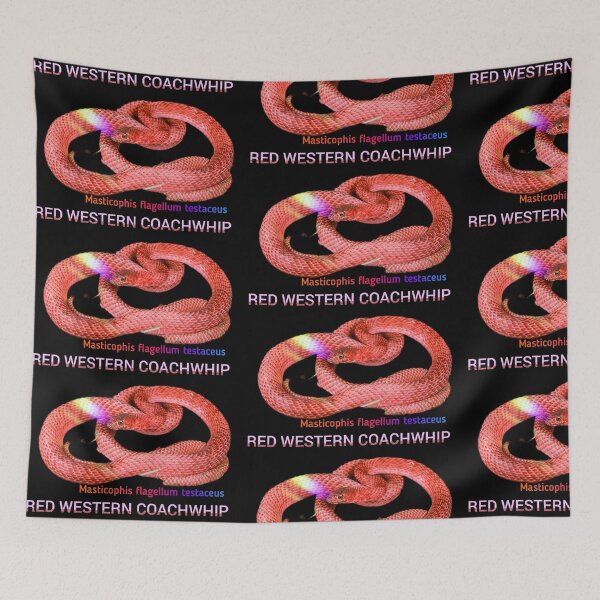 Item preview, Red Western Coachwhip Snake  designed and sold by StrangeFetish.
