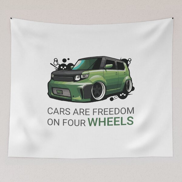 Item preview, Cars are freedom on four wheels Scion xB designed and sold by Scionique Shop.