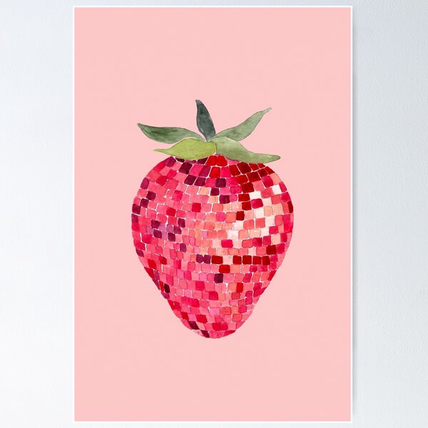 Modern illustration fruit poster. The best posters for your