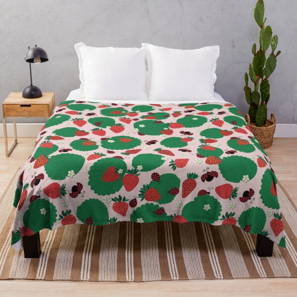 Item preview, Strawberries and Cute Ladybugs designed and sold by KizzyW.