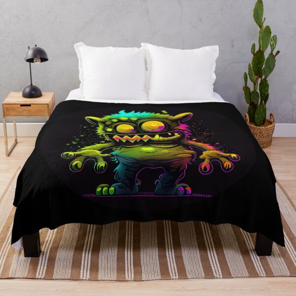 Item preview, "Whimsical Monsters in Vibrant Neon: A Vector Art Series" designed and sold by Mykhailov.