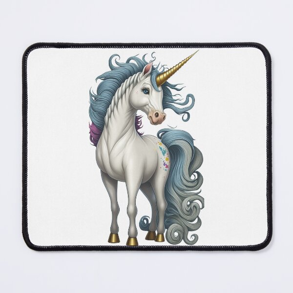 Item preview, Blue, purple and white unicorn designed and sold by TylerBurst.