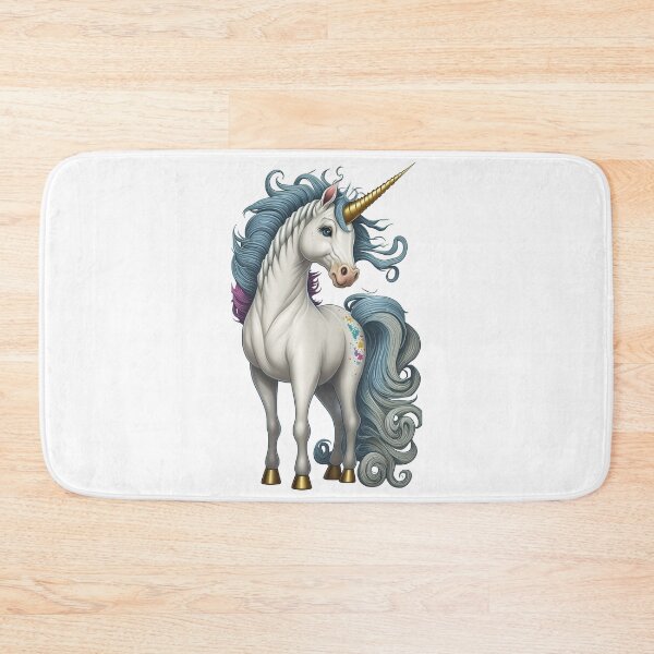Item preview, Blue, purple and white unicorn designed and sold by TylerBurst.