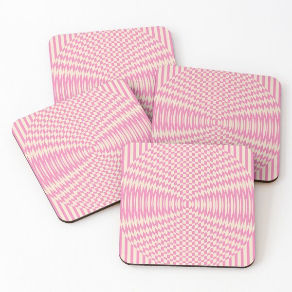 Item preview, Colorful swirling stripes checkered pattern 09 designed and sold by UnaWu533.