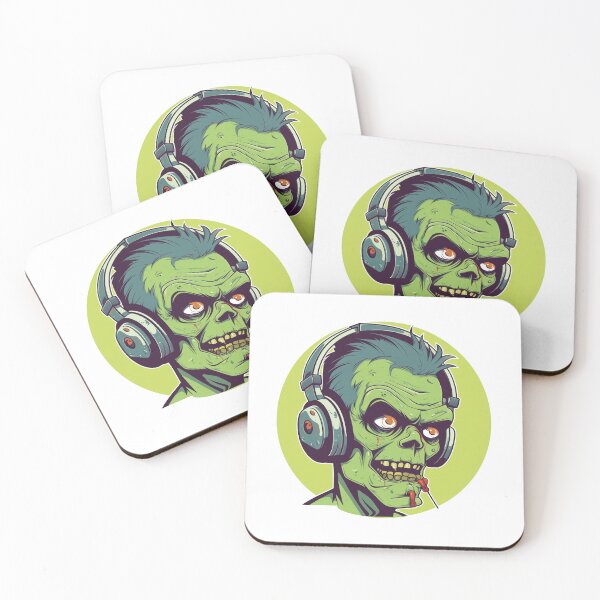 Item preview, DJ Funky Zombie | Graveyard Groover designed and sold by PrettiGreene.