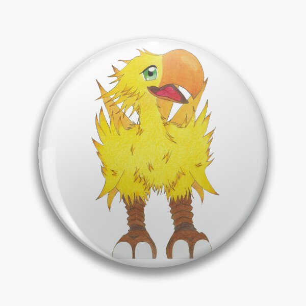 Item preview, FF Yellow Chocobo designed and sold by ElomaArts.