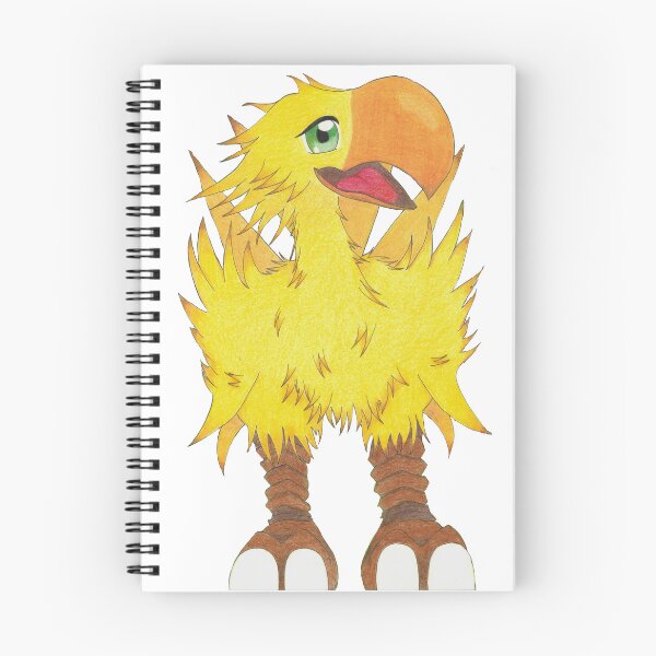 Item preview, FF Yellow Chocobo designed and sold by ElomaArts.
